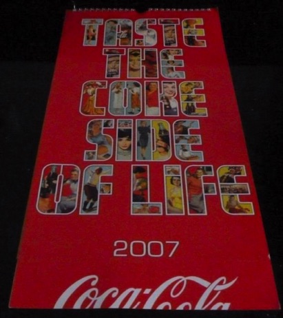 2320-6 € 4,00  coca cola kalender 2007